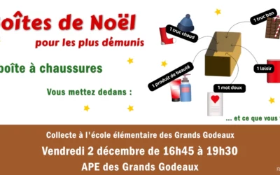 APE – Collecte de Boîtes de Noël 2022