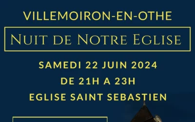 Nuit des Eglises 2024 – Villemoiron-en-Othe