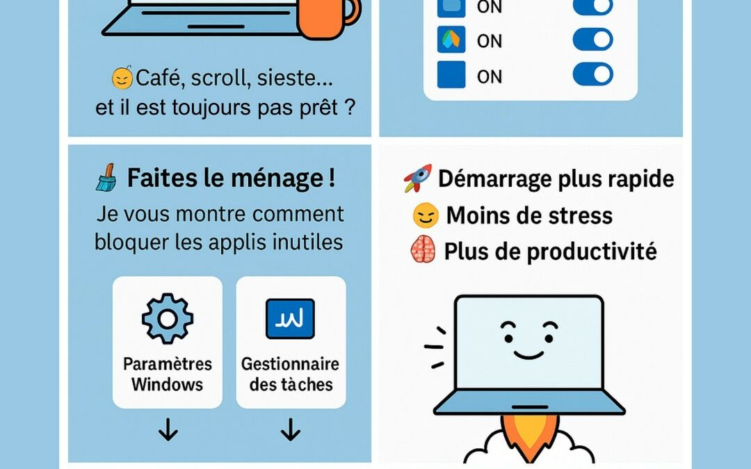Votre PC rame au démarrage ? C’est une marmotte en hibernation ?