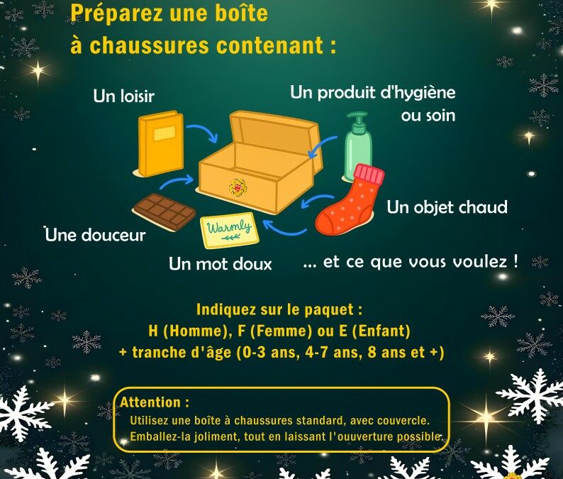 APE – Boîte de Noël pour les plus démunis