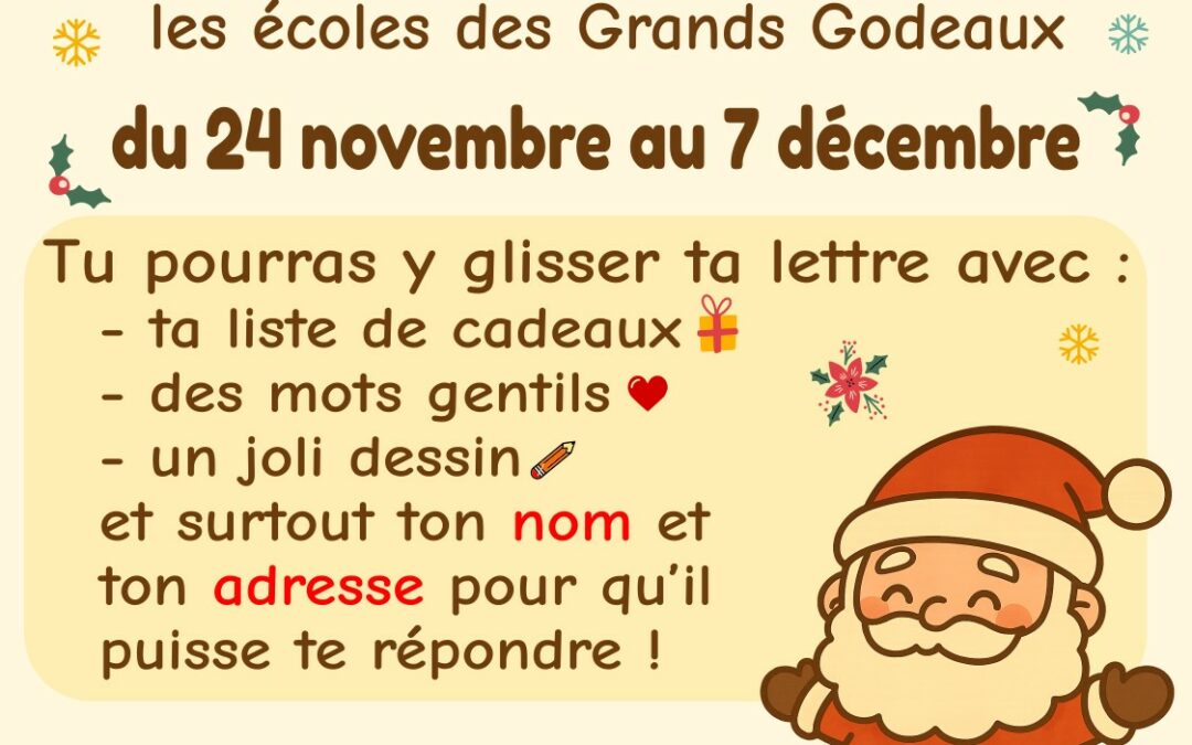 APE – Lettre au Père Noel 2025