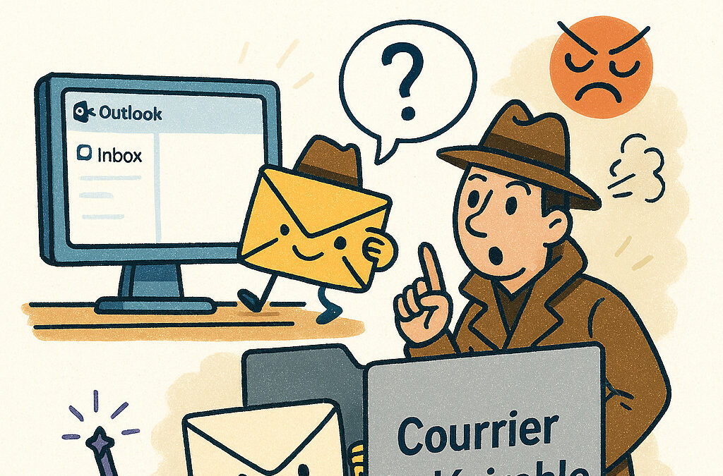 Vos emails jouent à cache-cache ? 🕵️‍♂️