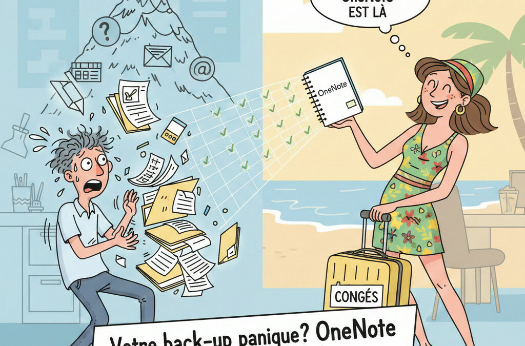 Vous partez en congés et votre back‑up panique déjà ?