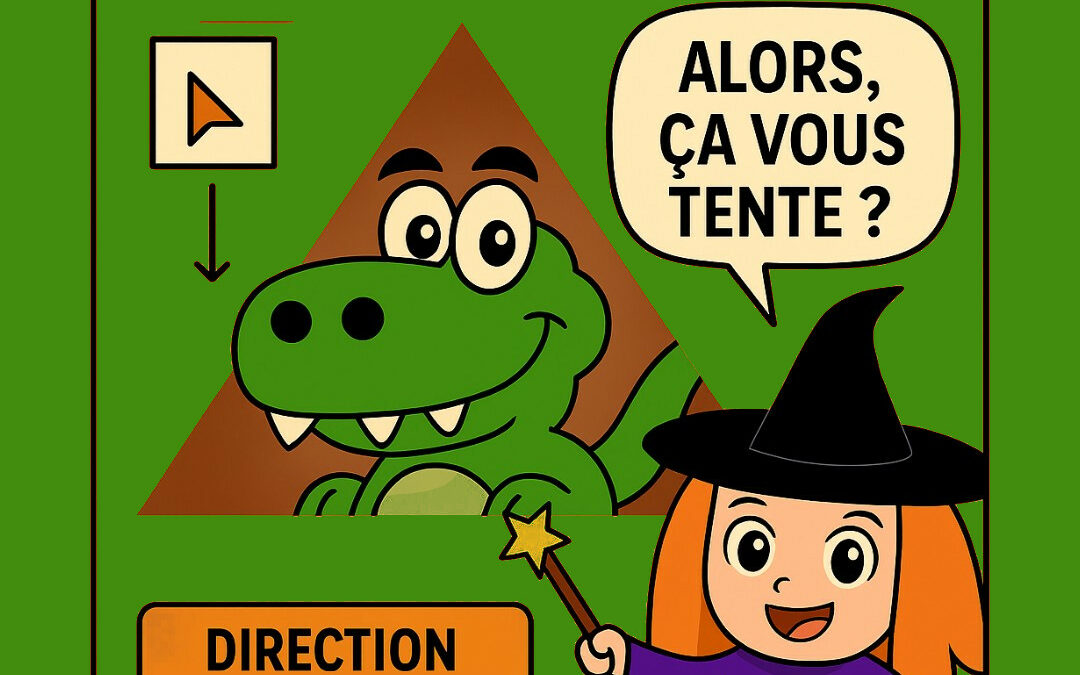 Un dinosaure vient d’être aspiré dans un triangle