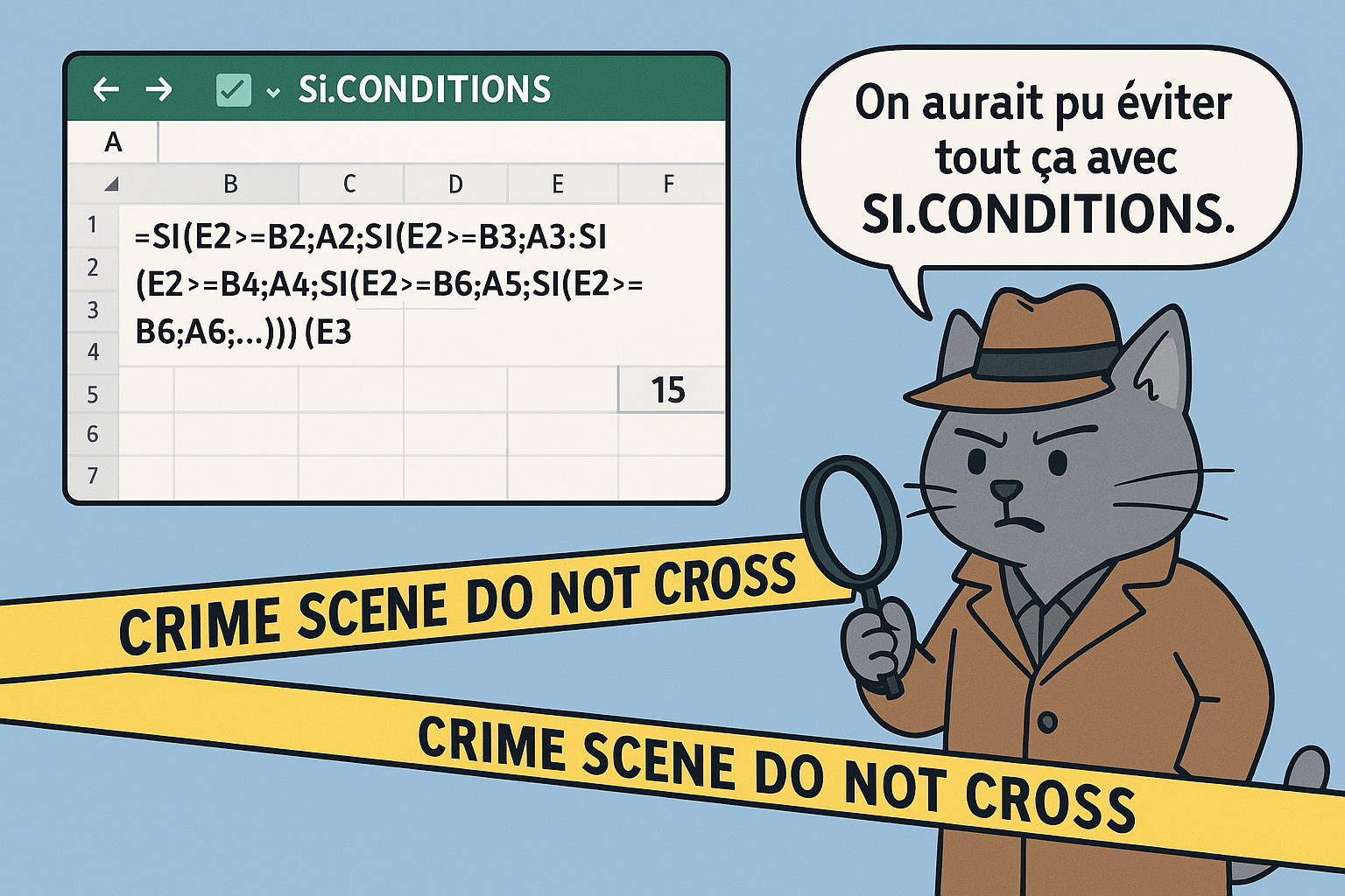 Victime : une formule SI de 14 km de long