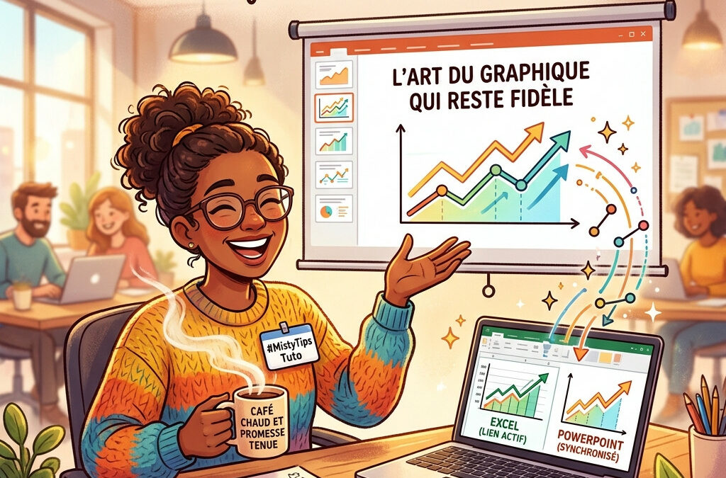 Le graphique reste fidèle, le café reste chaud !