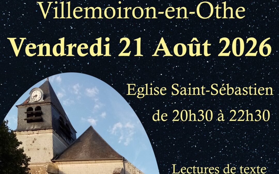 Flyer – Nuit de notre Eglise – Villemoiron-en-Othe