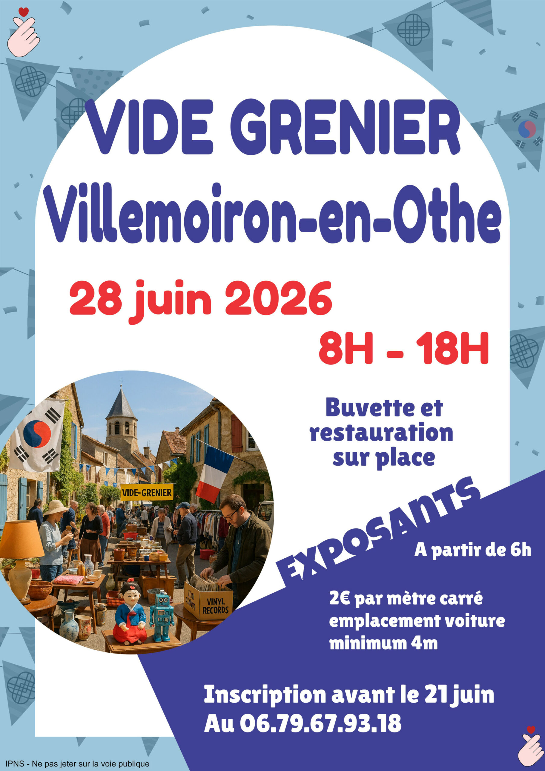 Vide Grenier 2026 – Villemoiron-en-Othe