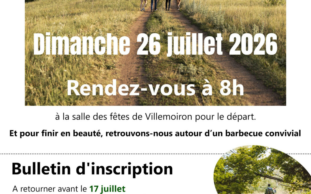 Randonnée 2026 – Villemoiron-en-Othe