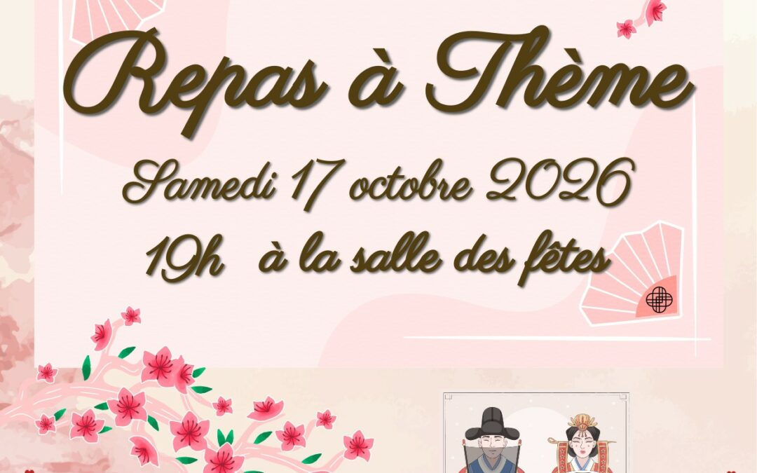 Repas à thème 2026 – Villemoiron-en-Othe