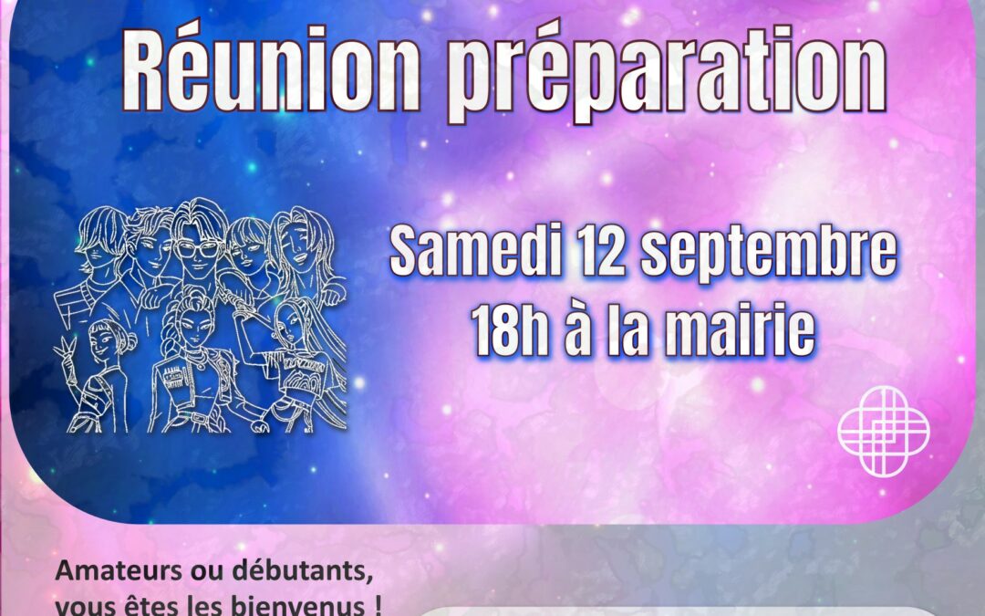 Réunion préparation spectacle Noel 2026 – Villemoiron-en-Othe